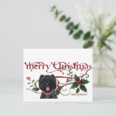Merry Cairn Christmas Feestdagenkaart (Staand voorkant)
