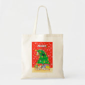 Merry Cat Mess van Nicole Janes Tote Bag (Voorkant)