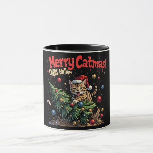 Merry Catmas – Chaos Edition Mok (Midden)