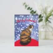 Merry Catmas, marmalade katten Briefkaart (Staand voorkant)