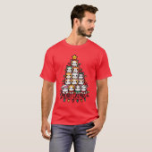 Merry Catmas Schattigee Kerstboom Vakantie T-shirt (Voorkant volledig)