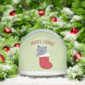 Merry Catmas. Sneeuwbol (Kerstmis)