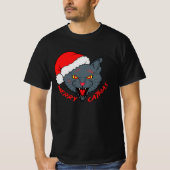 Merry Catmas T-shirt (Voorkant)