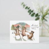 Merry Cats door Louis Wain Briefkaart (Staand voorkant)