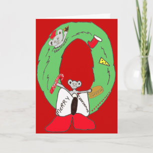 Merry Cheesemas Feestdagen Kaart