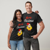 Merry Chickmas Christm T-shirt (Unisex)