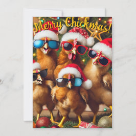 Merry Chickmas Kaart