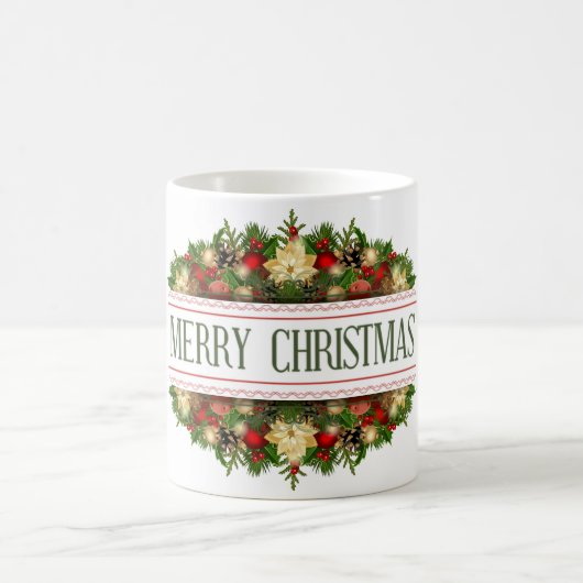 Merry Chistsmas Deco Mok (Center)
