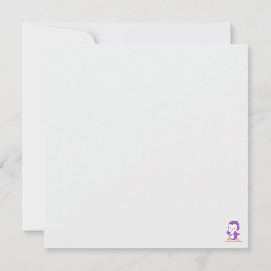 Merry Chreeshmas Penguin Sweater (Achterkant)