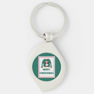 Merry Chreeshmas Penguin Sweater Sleutelhanger