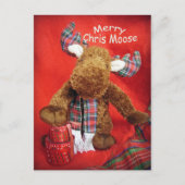Merry Chris Moose Feestdagenkaart (Voorkant)