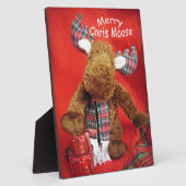 Merry Chris Moose Fotoplaat (Zijkant)