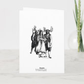 Merry Chris-moose Holiday Card Feestdagen Kaart (Achterkant)