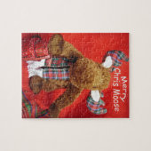 Merry Chris Moose Legpuzzel (Horizontaal)