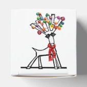 Merry Chris Moose of rendier Bedankdoosjes (Bovenkant)