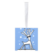 Merry Chris Moose Ornament (Rechts)