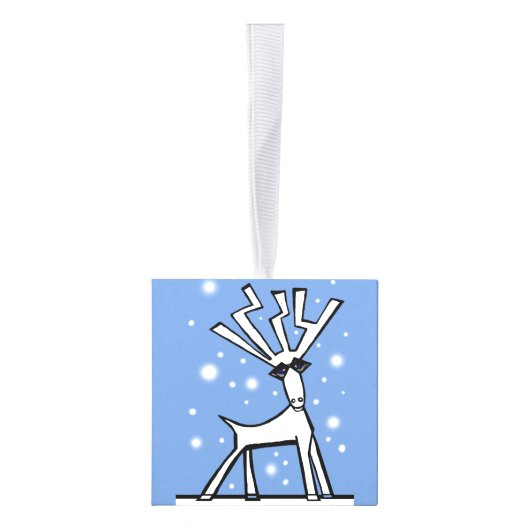 Merry Chris Moose Ornament (Rechts)