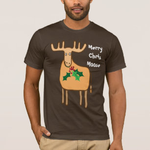 Merry Chris Moose T-shirt