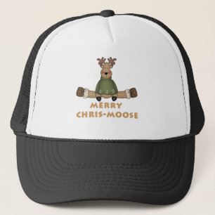Merry Chris-Moose T-shirts en cadeautjes Trucker Pet