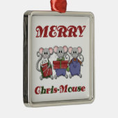 Merry Chris-Mouse Keepsake Ornament (Rechts)