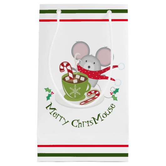 Merry Chris Mouse, vakantiemuis Klein Cadeauzakje (Voorkant)