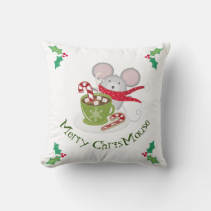 Merry Chris Mouse, vakantiemuis Kussen