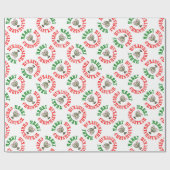 Merry Chrismanukah - KerstChanukah Menorah Cadeaupapier (Vlak)