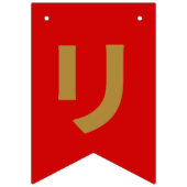 MERRY CHRISMAS in Katakana Vlaggetjes (Derde vlag)