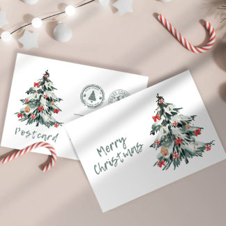 merry chrismas in u briefkaart