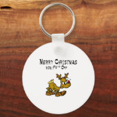 Merry Chrismas nu F*ck uit Sleutelhanger (Voorkant)