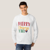 Merry Chrismas y'all T-shirt (Voorkant volledig)