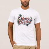 merry chrismes Noel T-shirt (Voorkant)