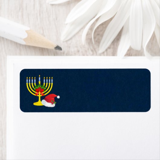 Merry Chrismukkah Adresetiketten Etiket (Insitu)