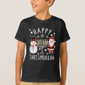 Merry Chrismukkah Christmas Hanukkah Christmas T-shirt (Voorkant)