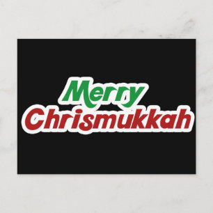 Merry Chrismukkah Feestdagenkaart