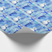 Merry Chrismukkah Hannukah Holiday Wrapping paper Cadeaupapier (Hoek)