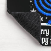 Merry Chrismukkah Happy Christmas Hanukkah Matchin Muismat (Hoek)