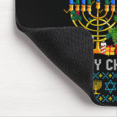 Merry Chrismukkah Happy Hanukkah Ugly Sweater Fami Muismat (Hoek)
