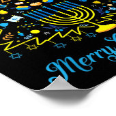 Merry Chrismukkah Happy Kersthanukkah Poster (Hoek)