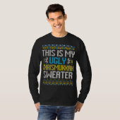Merry Chrismukkah Happy Kersthanukkah T-shirt (Voorkant volledig)