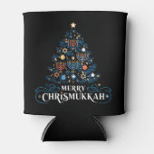 Merry Chrismukkah Joodse feestdag Chanoeka Blikjeskoeler (Voorkant)