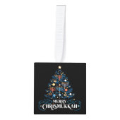 Merry Chrismukkah Joodse feestdag Chanoeka Decoratie (Voorkant)