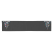 Merry Chrismukkah Joodse feestdag Chanoeka Korte Tafelloper (Horizontaal)