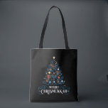 Merry Chrismukkah Joodse feestdag Chanoeka Tote Bag<br><div class="desc">Vrolijk Chrismukkah Joodse feestdag Chanoeka Religieus</div>