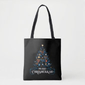 Merry Chrismukkah Joodse feestdag Chanoeka Tote Bag (Voorkant)
