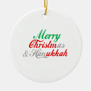 Merry Chrismukkah Keramisch Ornament