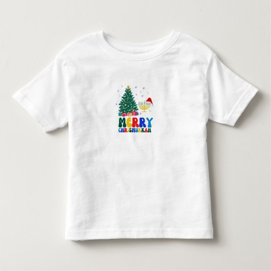 Merry Chrismukkah Kinder Shirts (Voorkant)