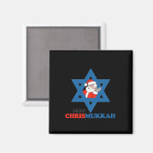 Merry Chrismukkah - Magneet (Voorkant / Achterkant)