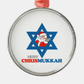 Merry Chrismukkah - Metalen Ornament (Voorkant)