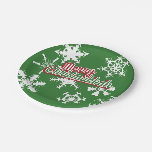 Merry Chrismukkah Papieren Bordje (Gekanteld)